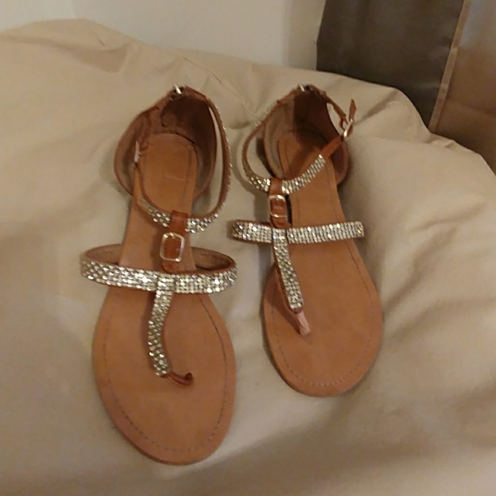Sparkly sandals